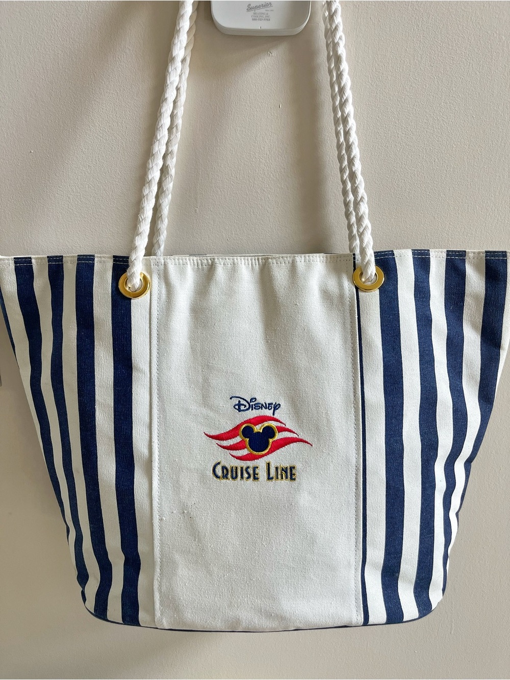 Disney cruise line tote bag